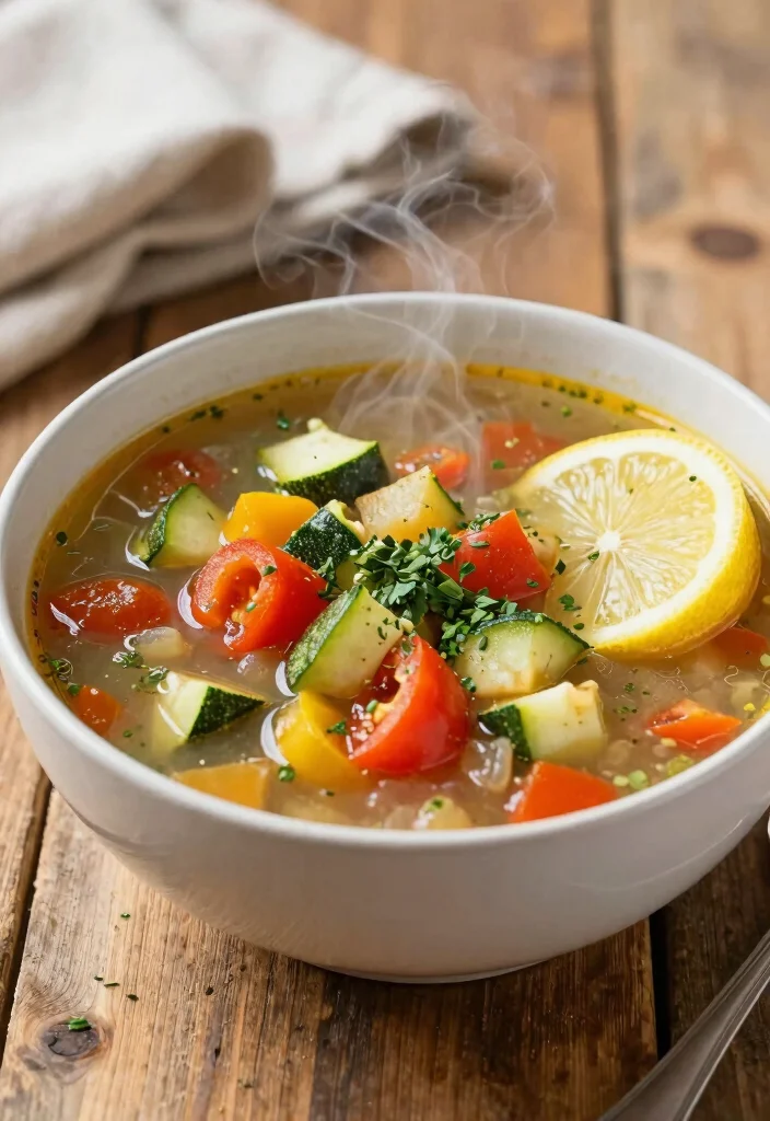 12 Vegetarian Keto Recipes for Low Carb Balance - 8. Keto Vegetable Soup