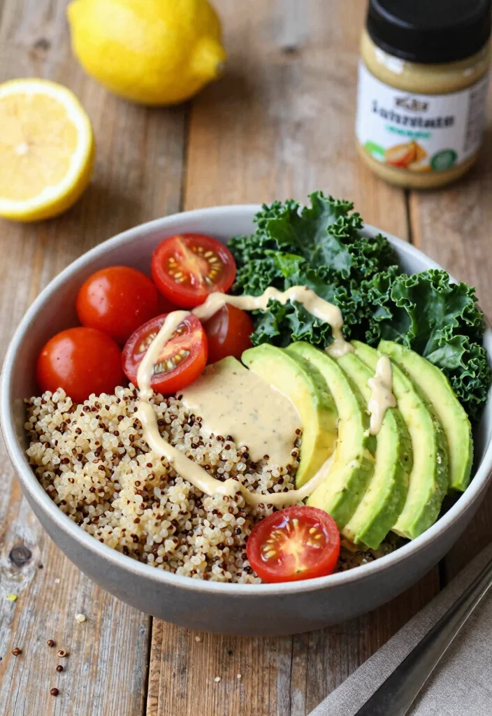 12 Wholefood Vegan Recipes for Natural Plant Based Meals - 2. Quinoa Buddha Bowl