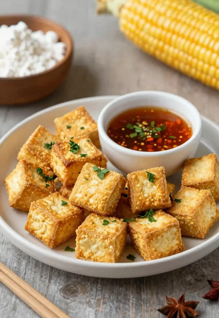 14 Asian Healthy Recipes with Fresh Flavorful Dishes - 12. Taiwanese Popcorn Tofu