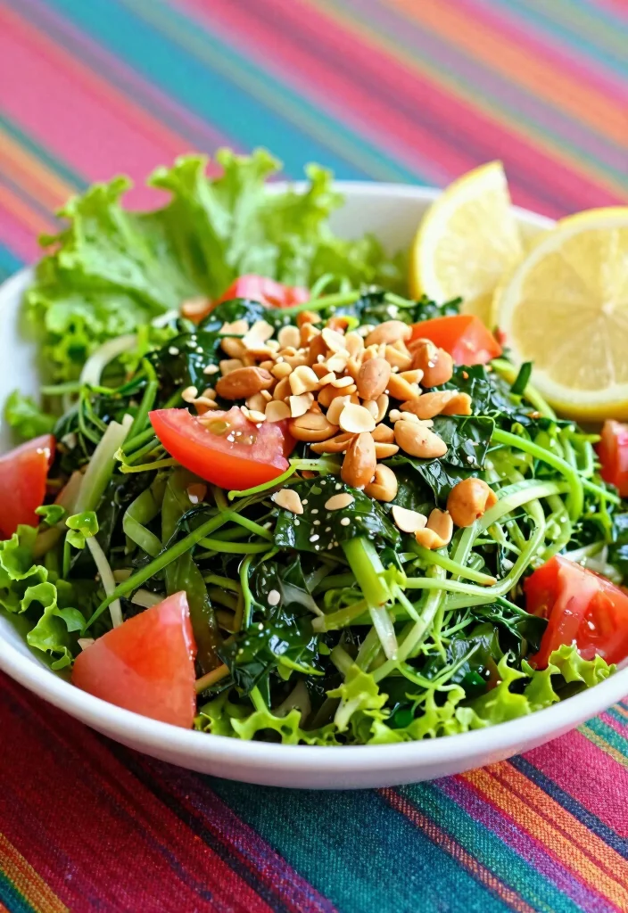 14 Asian Healthy Recipes with Fresh Flavorful Dishes - 13. Burmese Tea Leaf Salad