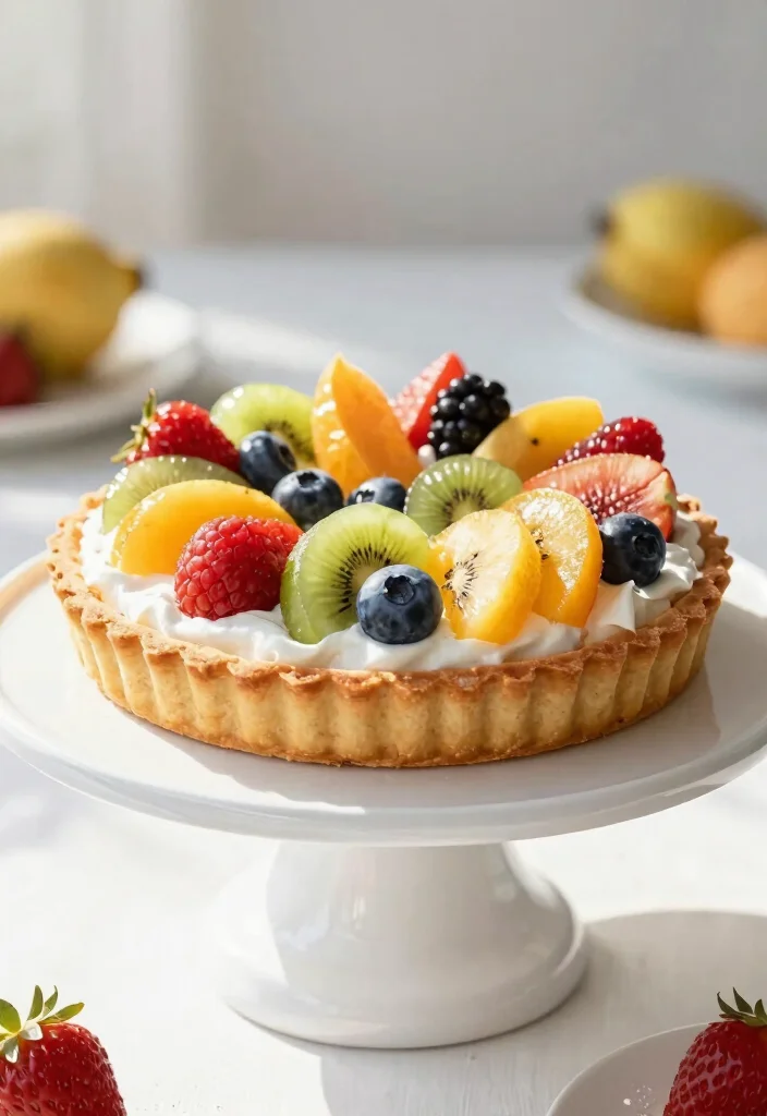 14 Best Dessert Recipes for Crowd Pleasing Treats - 10. Vegan Fruit Tart
