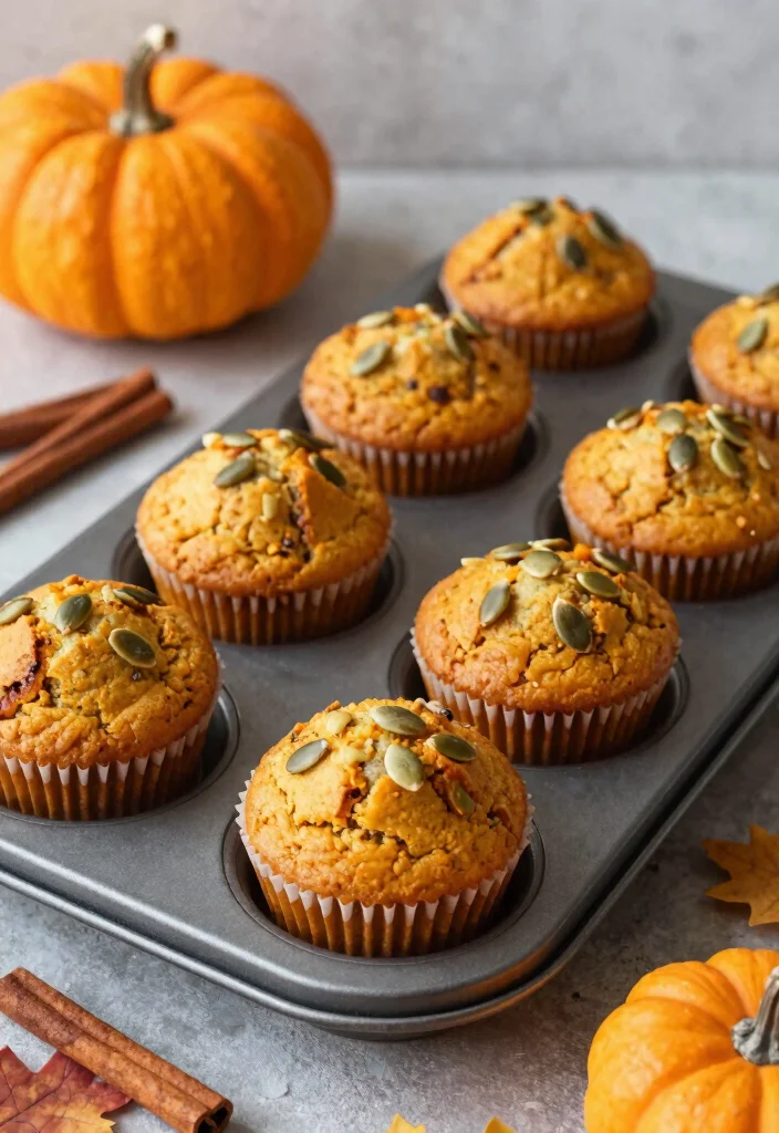14 Best Dessert Recipes for Crowd Pleasing Treats - 13. Vegan Pumpkin Spice Muffins