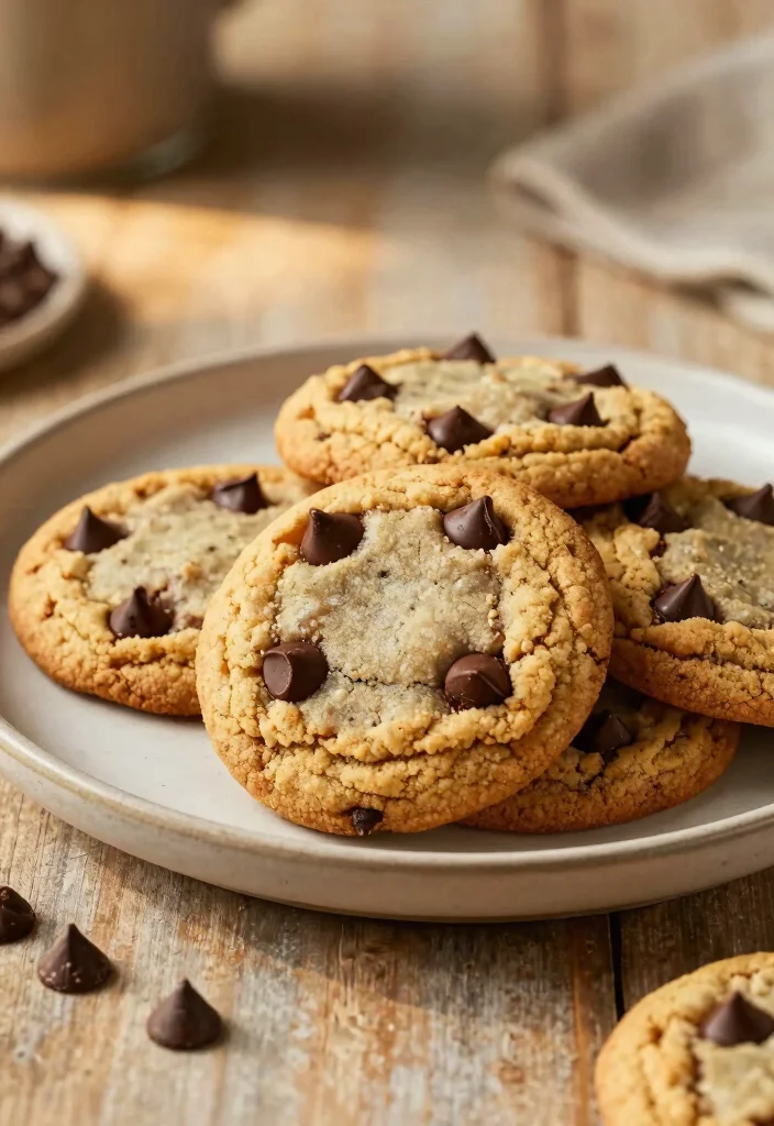 14 Best Dessert Recipes for Crowd Pleasing Treats - 14. Vegan Chocolate Chip Cookies