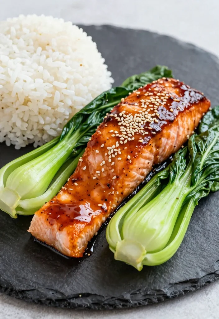 14 Best Dinner Recipes for Easy Weeknight Success - 10. Teriyaki Salmon with Bok Choy