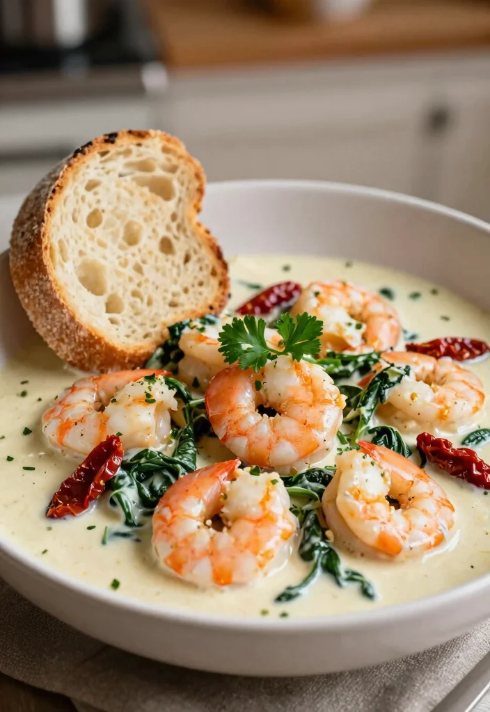 14 Best Dinner Recipes for Easy Weeknight Success - 3. Creamy Tuscan Garlic Shrimp