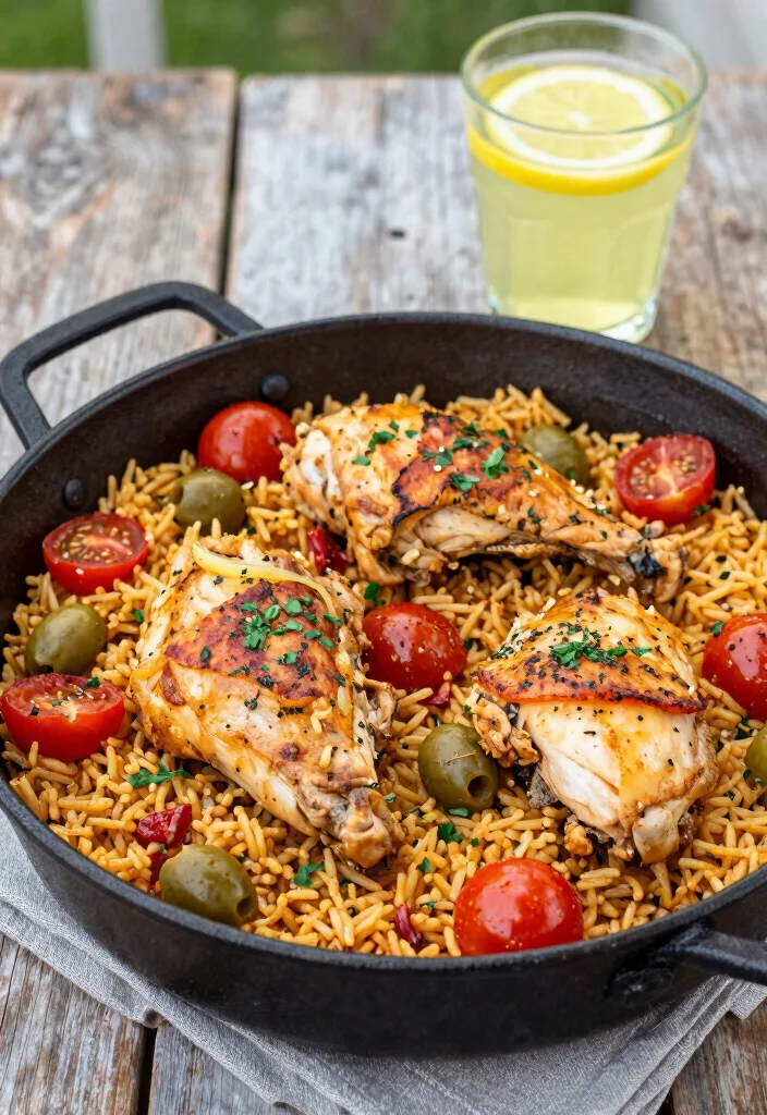 14 Best Dinner Recipes for Easy Weeknight Success - 5. One-Pan Mediterranean Chicken and Rice