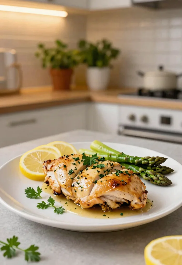 14 Best Dinner Recipes for Easy Weeknight Success - 7. One-Pan Garlic Herb Chicken with Asparagus