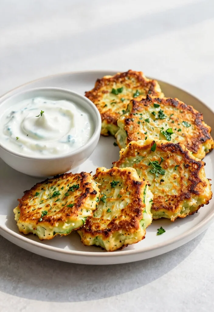 14 Budget Friendly Dinner Recipes That Still Taste Great - 11. Baked Zucchini Fritters