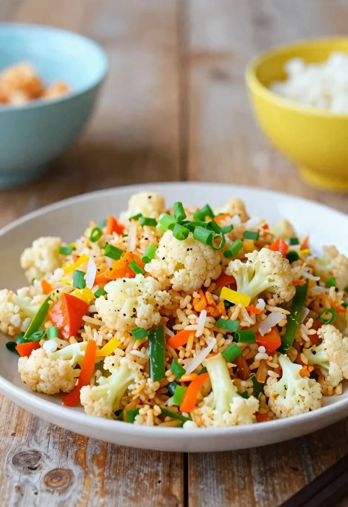 14 Budget Friendly Dinner Recipes That Still Taste Great - 13. Cauliflower Fried Rice