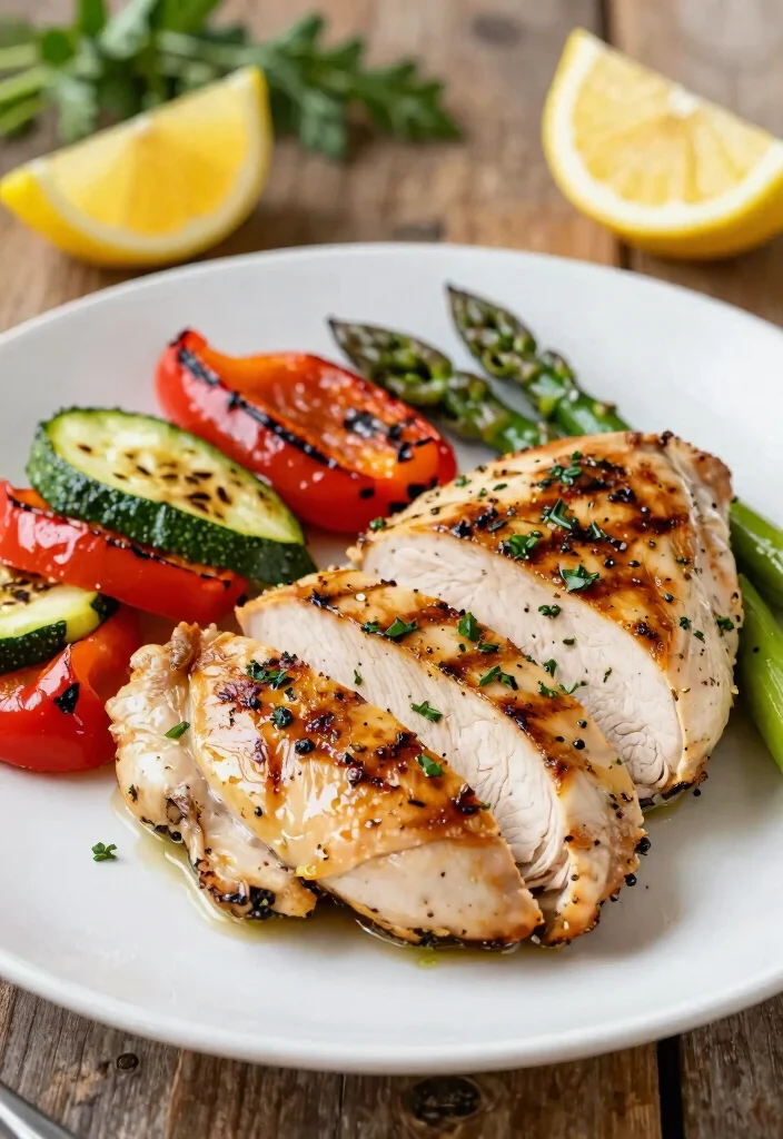 14 Low Calorie Dinner Recipes for Light Satisfying Meals - 1. Zesty Lemon Herb Grilled Chicken