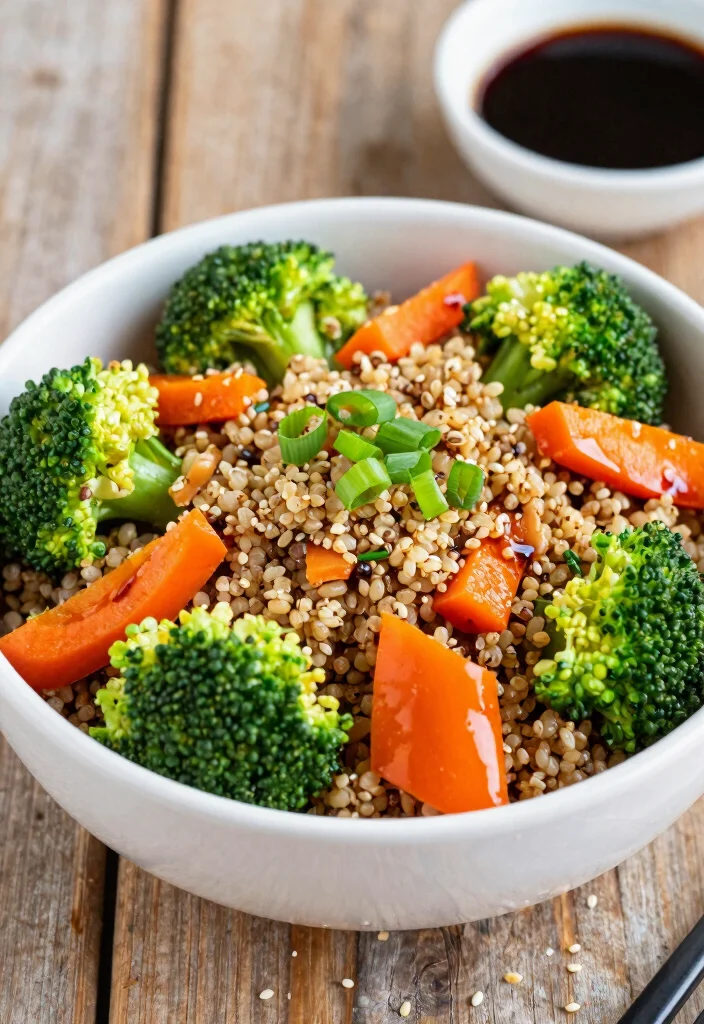 14 Low Calorie Dinner Recipes for Light Satisfying Meals - 2. Veggie-Packed Quinoa Stir-Fry