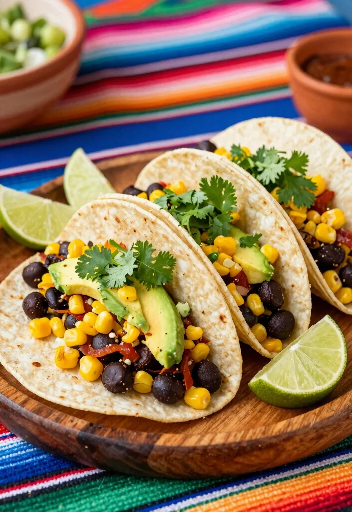 14 Low Calorie Dinner Recipes for Light Satisfying Meals - 3. Spicy Black Bean Tacos
