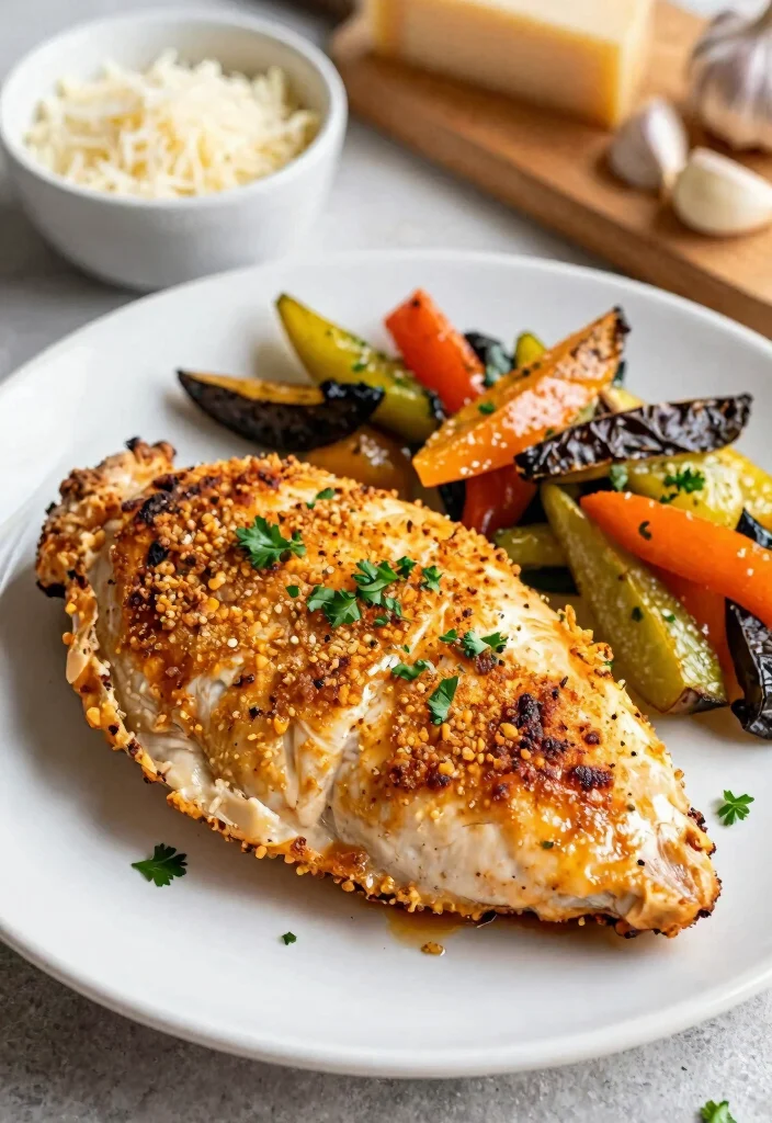 10 Easy Chicken Keto Recipes for Busy Nights 7. Baked Parmesan Garlic Chicken 0