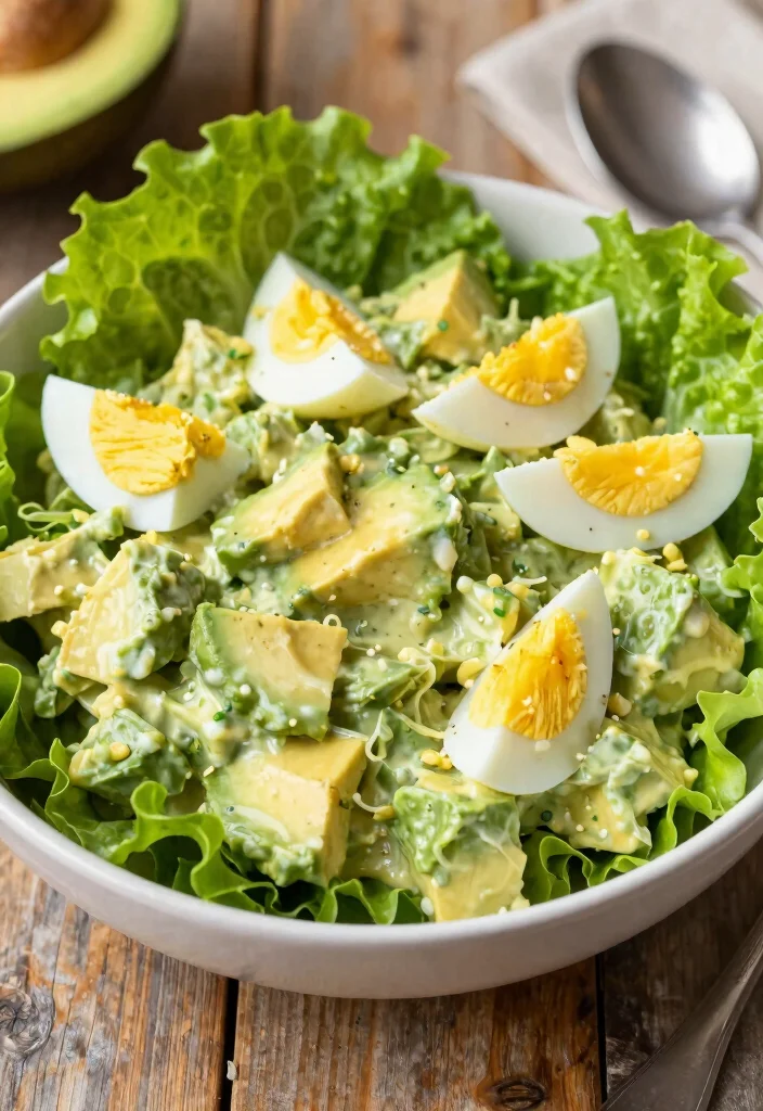 10 Easy Keto Recipes for Beginners at Home 1. Creamy Avocado and Egg Salad 0