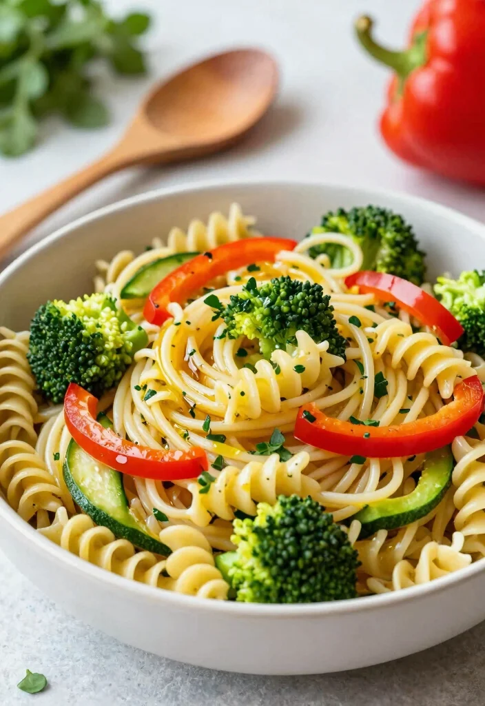 10 Easy Vegan Recipes Anyone Can Make at Home 3. One Pot Pasta Primavera 0