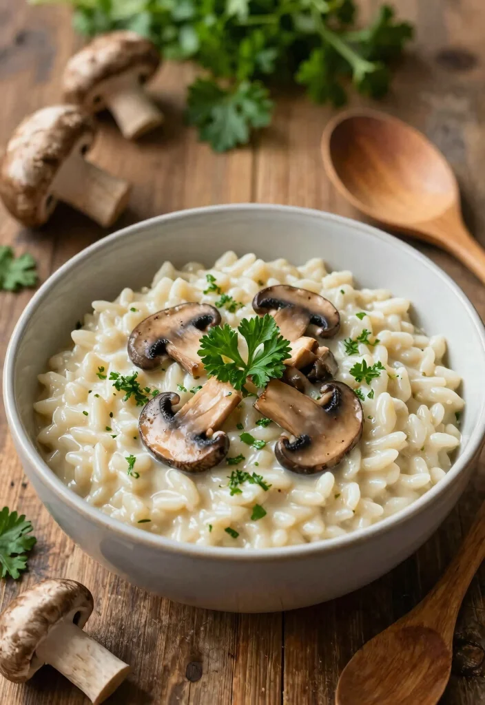 10 Easy Vegan Recipes Anyone Can Make at Home 5. Creamy Vegan Mushroom Risotto 0