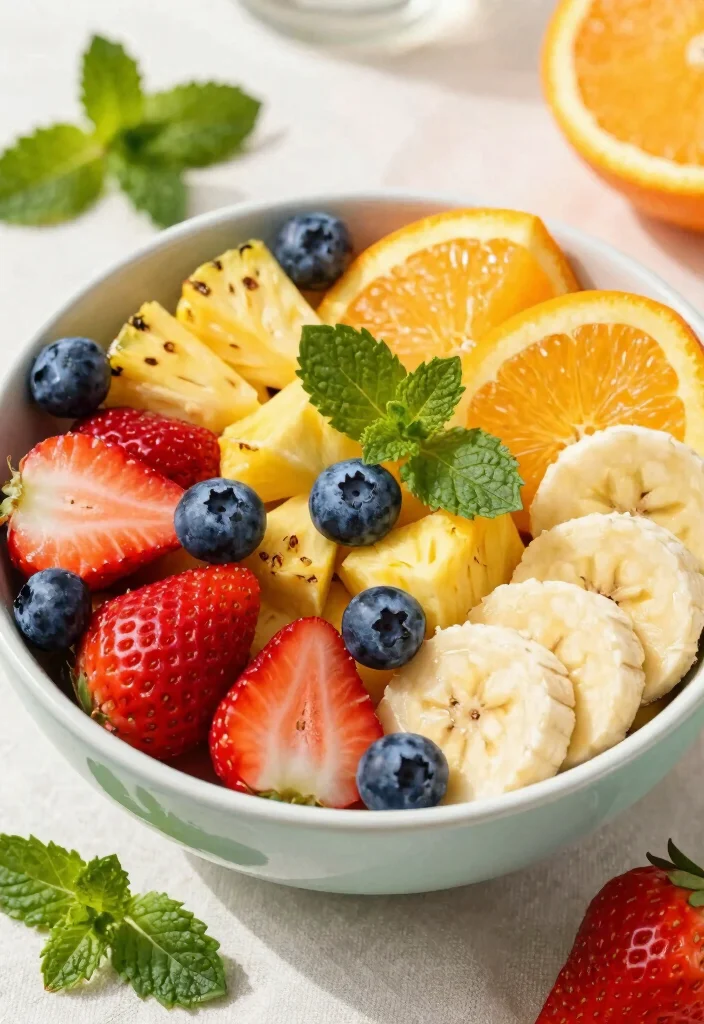 10 Easy Vegan Recipes Anyone Can Make at Home 8. Refreshing Fruit Salad 0