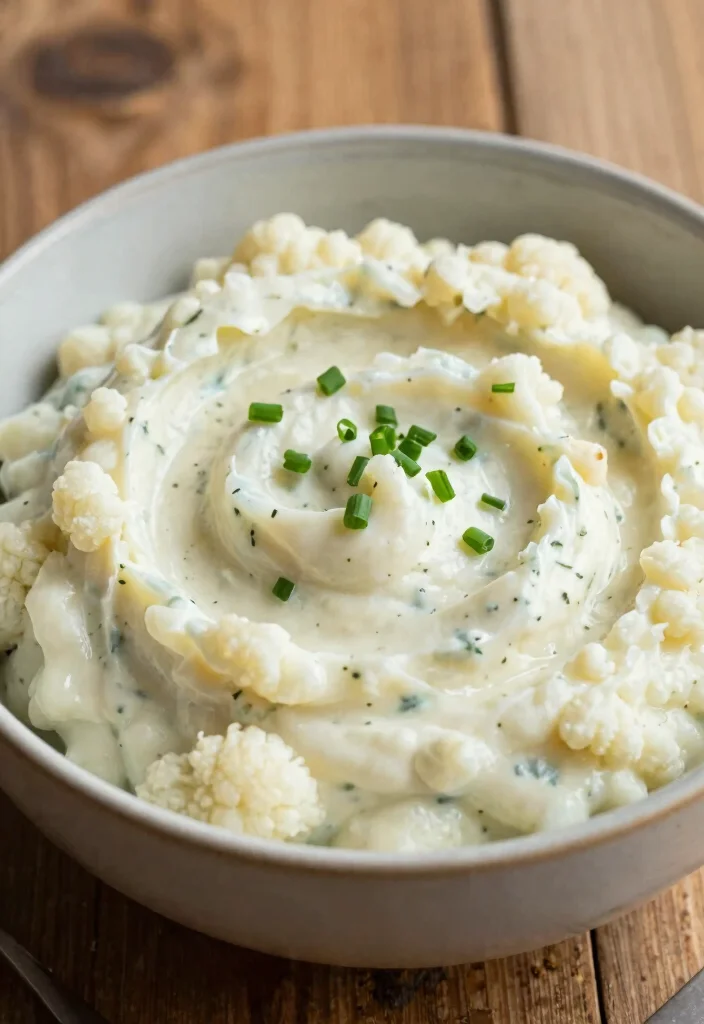 10 Keto Cream Cheese Recipes for Rich Savory Dishes 10. Cream Cheese and Chive Cauliflower Mash 0