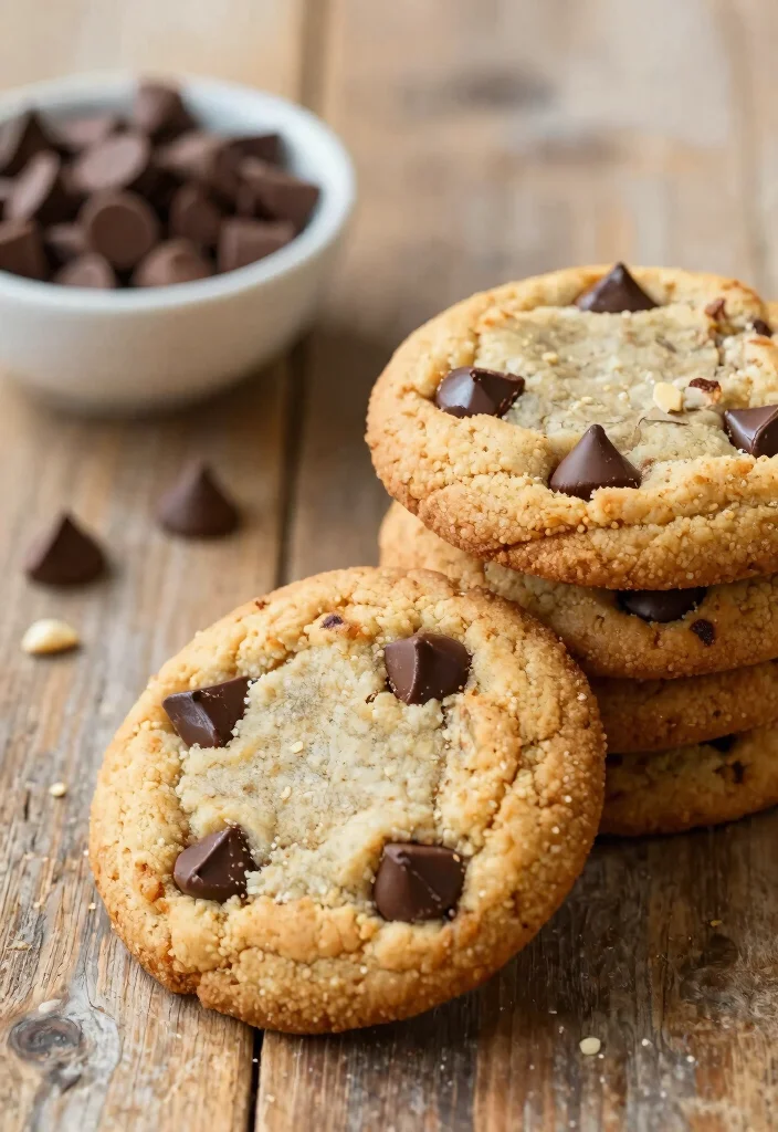 10 Keto Dessert Recipes for Sweet Cravings 2. Almond Flour Chocolate Chip Cookies 0