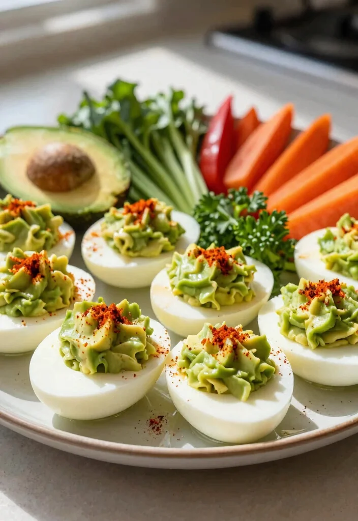10 Keto Potluck Recipes That Travel Well 1 10 Keto Potluck Recipes That Travel Well 1. Creamy Avocado Deviled Eggs 0