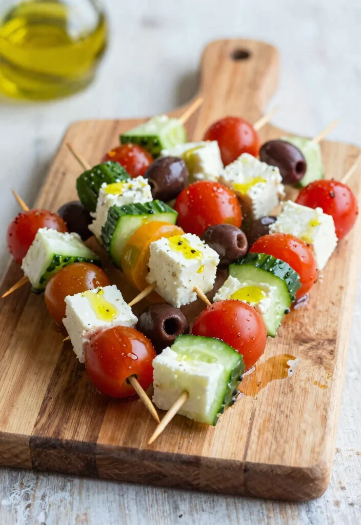 10 Keto Potluck Recipes That Travel Well 17 10 Keto Potluck Recipes That Travel Well 7. Greek Salad Skewers 0