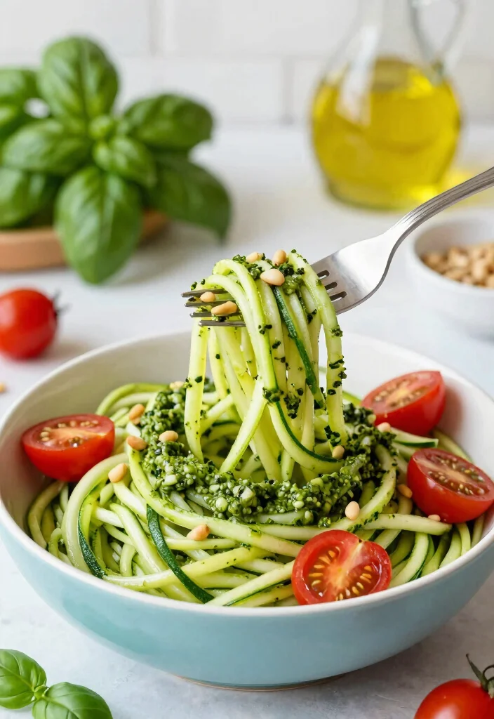 10 Keto Recipes for Beginners Starting Low Carb 12 10 Keto Recipes for Beginners Starting Low Carb 2. Zucchini Noodles with Pesto 0