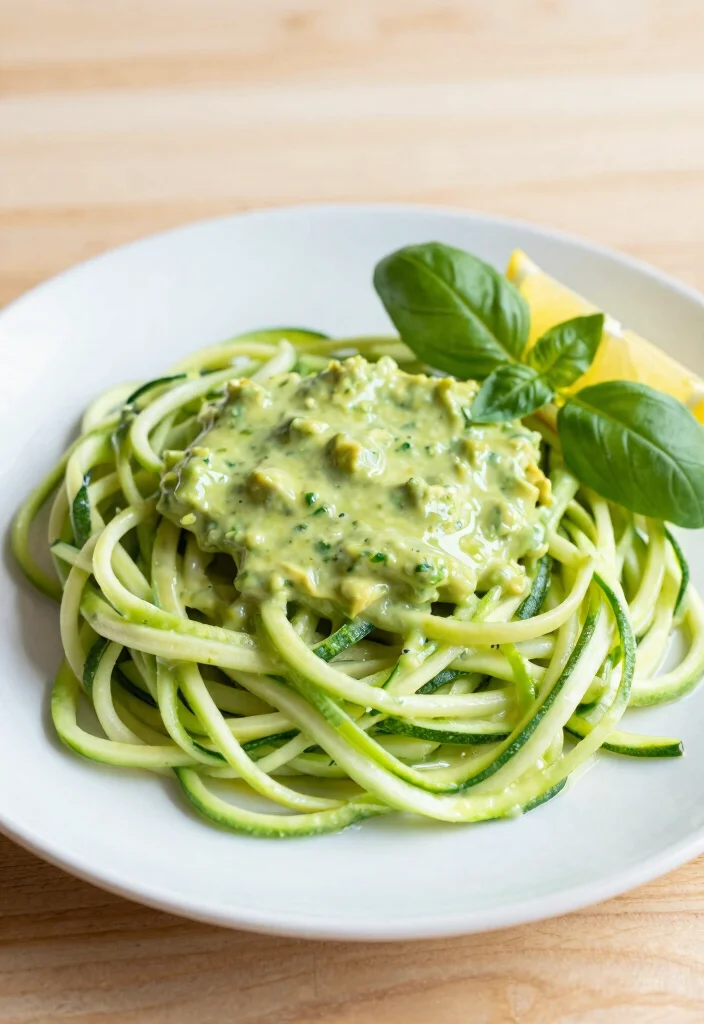 10 Raw Vegan Dinner Recipes for Fresh No Cook Meals 12 10 Raw Vegan Dinner Recipes for Fresh No Cook Meals 2. Creamy Avocado Zucchini Noodles 0