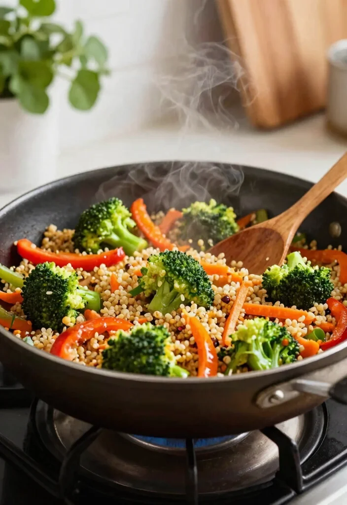 10 Simple Vegan Recipes for Everyday Cooking 2. One Pot Quinoa Stir Fry 0