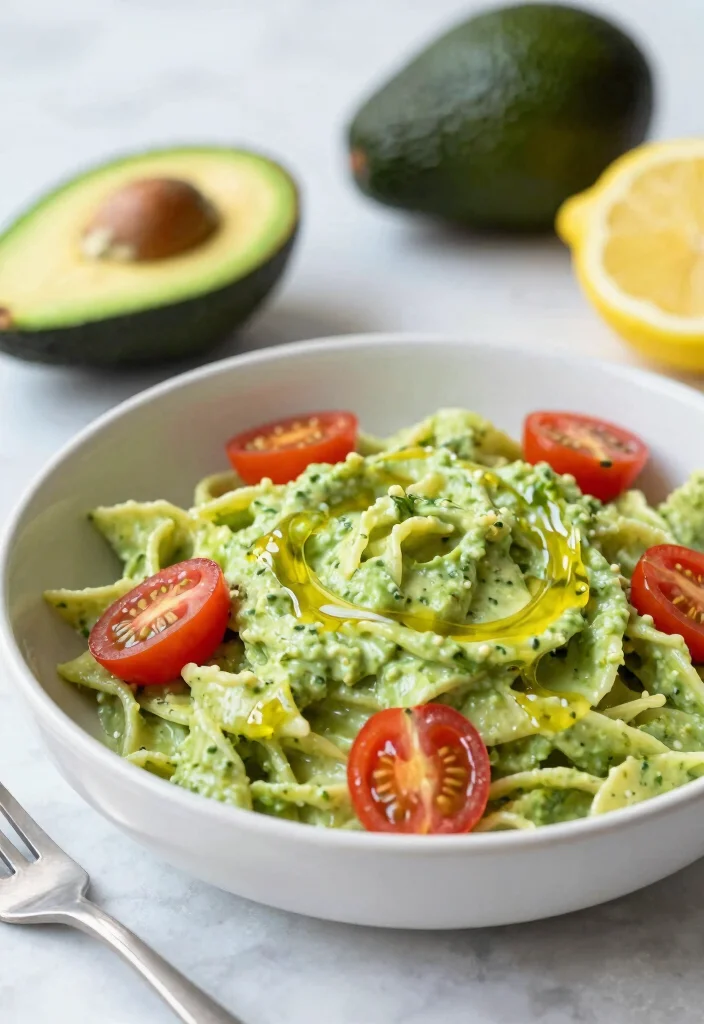10 Simple Vegan Recipes for Everyday Cooking 3. Creamy Avocado Pasta 0