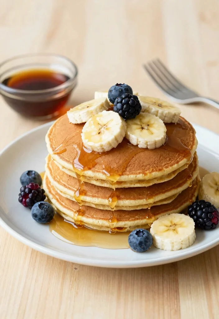10 Simple Vegan Recipes for Everyday Cooking 7. Banana Oatmeal Pancakes 0
