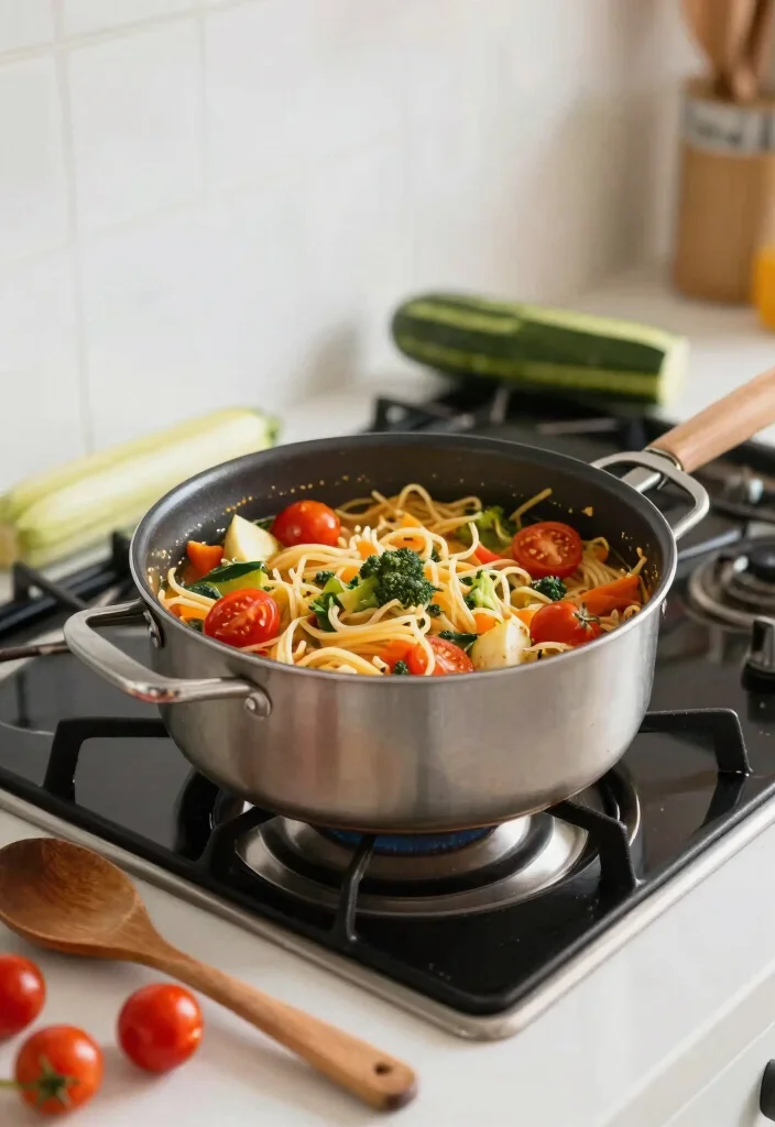 10 Simple Vegetarian Recipes Anyone Can Make 1. One Pot Vegetable Pasta 0
