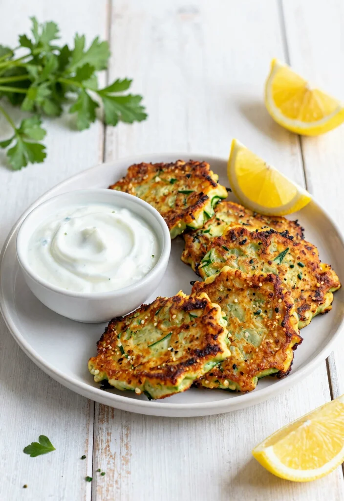 10 Simple Vegetarian Recipes Anyone Can Make 10. Zucchini Fritters 0
