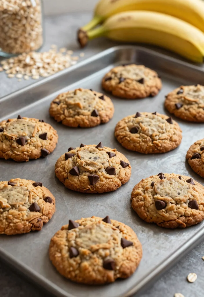 10 Vegan Banana Recipes for Simple Sweet Treats 12 10 Vegan Banana Recipes for Simple Sweet Treats 2. Banana Oatmeal Cookies 0