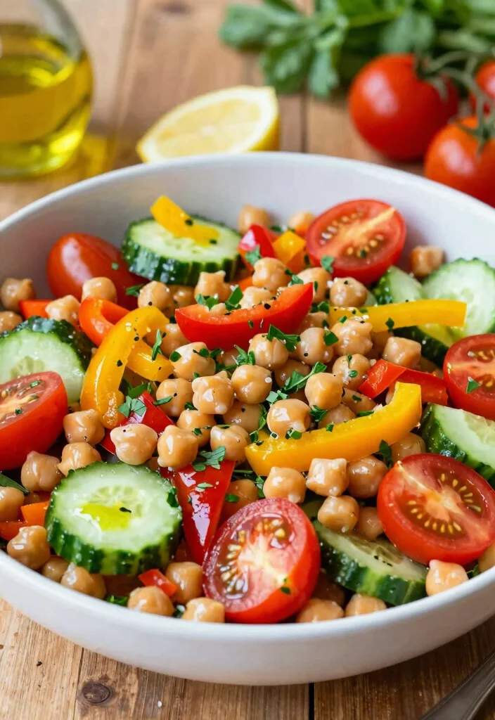 10 Vegan Easy Recipes for Stress Free Cooking 10. No Cook Vegan Salad 0