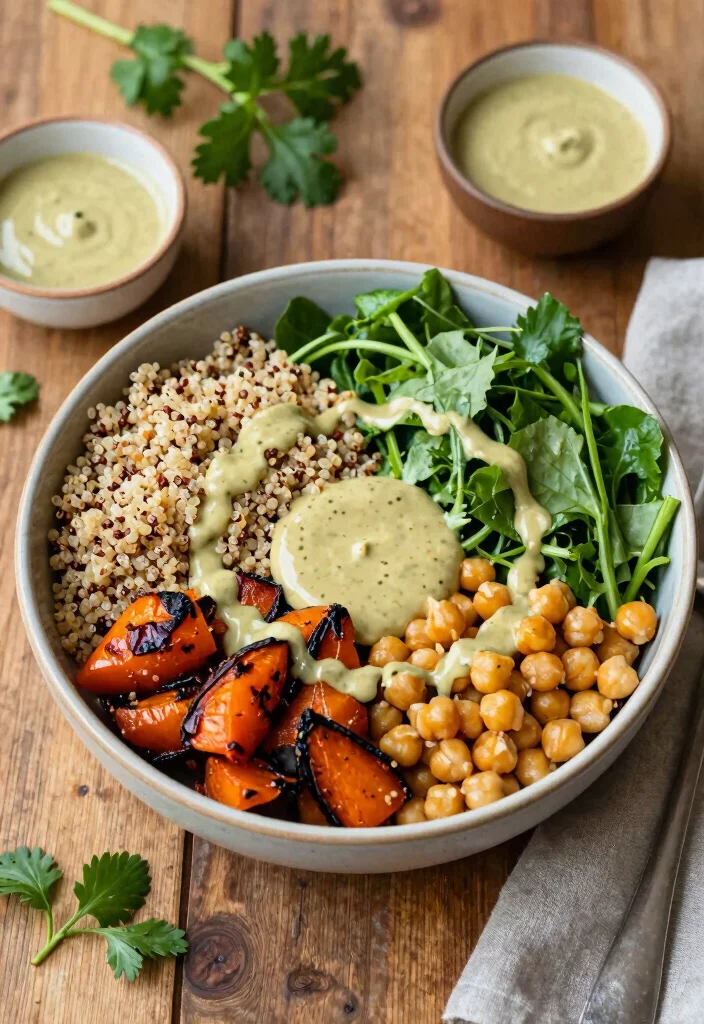 10 Vegan Easy Recipes for Stress Free Cooking 4. Easy Vegan Buddha Bowl 0