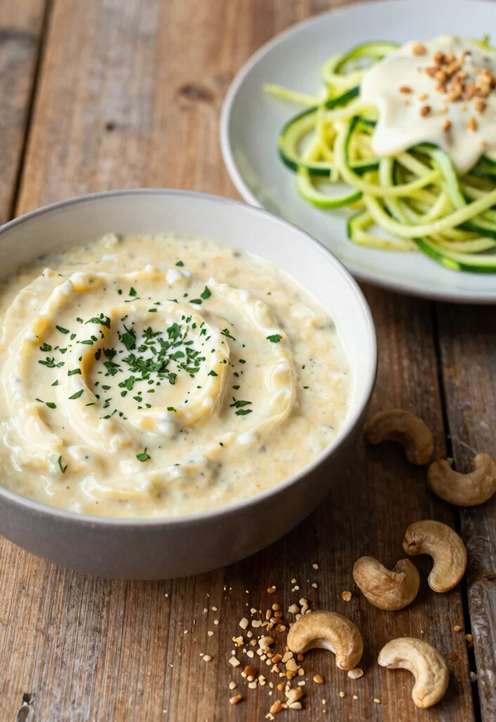 10 Vegan Keto Recipes for Low Carb Plant Based Eating 39 10 Vegan Keto Recipes for Low Carb Plant Based Eating 9. Creamy Vegan Alfredo Sauce 0