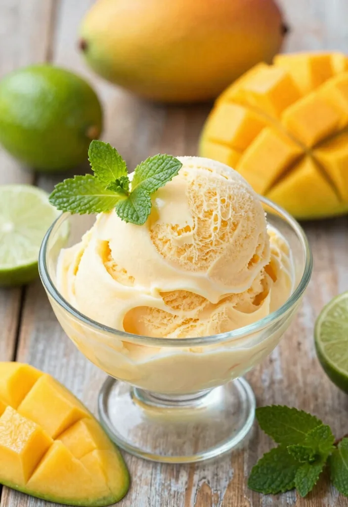 10 Vegan Ninja Creami Recipes for Creamy Dairy Free Desserts 1. Creamy Mango Sorbet 0