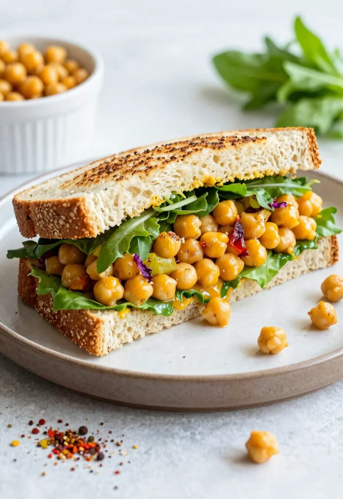 10 Vegan Sandwich Recipes for Quick Easy Meals 37 10 Vegan Sandwich Recipes for Quick Easy Meals 7. Curried Chickpea Salad Sandwich 0