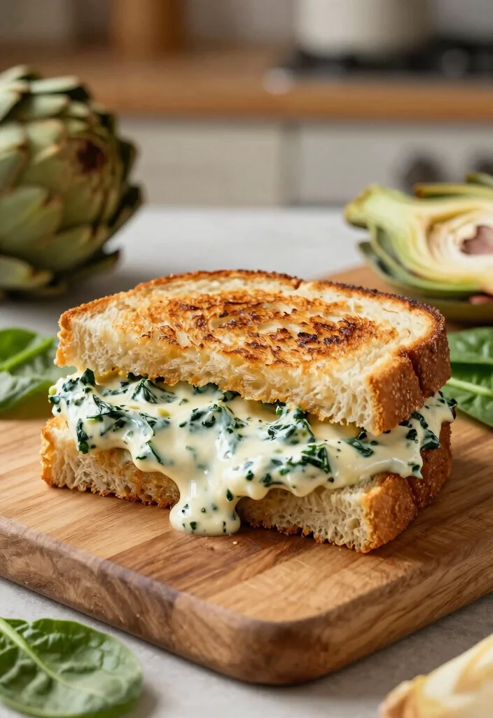 10 Vegan Sandwich Recipes for Quick Easy Meals 49 10 Vegan Sandwich Recipes for Quick Easy Meals 9. Spinach Artichoke Dip Sandwich 0