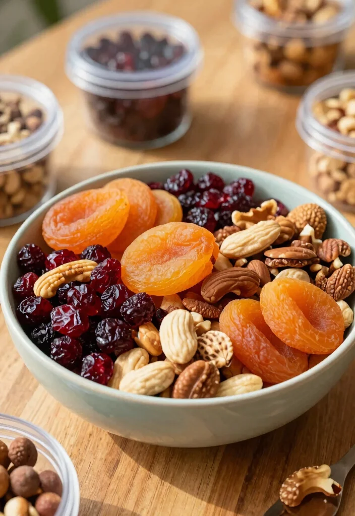 10 Vegetarian Snack Recipes for Quick Bites 10. Fruit Nut Mix 0