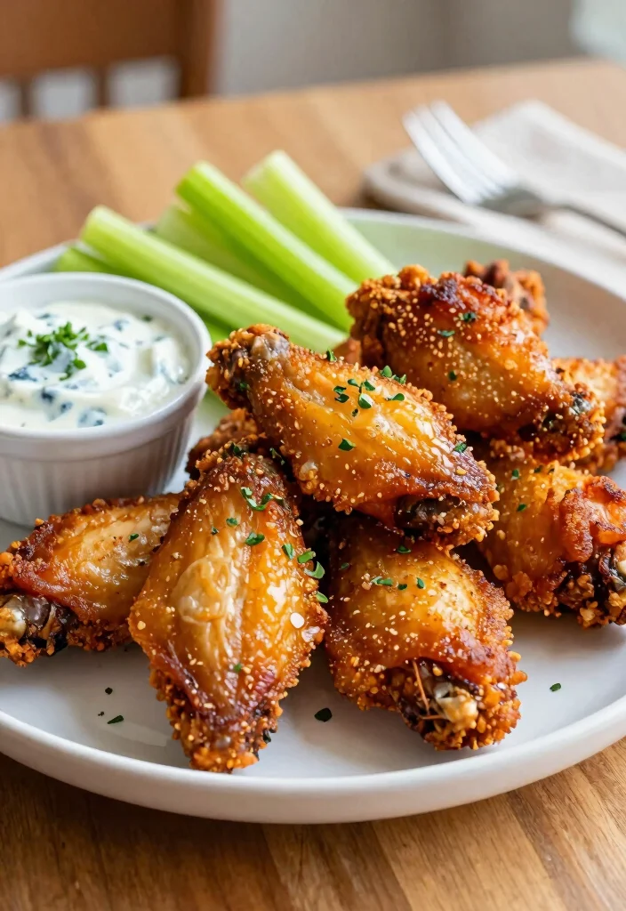 12 Air Fryer Keto Recipes for Crispy Low Carb Food 23 12 Air Fryer Keto Recipes for Crispy Low Carb Food 3. Crispy Air Fryer Chicken Wings 0