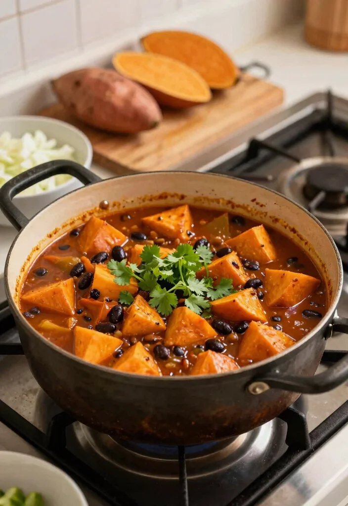 12 Cheap Easy Healthy Dinner Recipes on a Budget 3 12 Cheap Easy Healthy Dinner Recipes on a Budget 3. Sweet Potato and Black Bean Chili 0