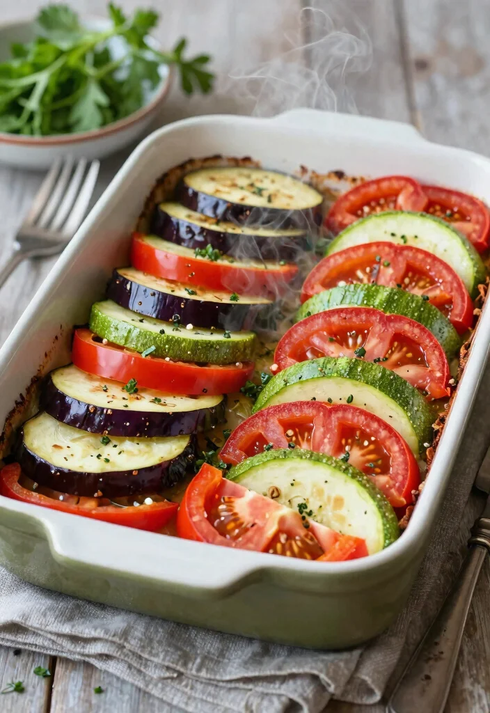 12 Cheap Easy Healthy Dinner Recipes on a Budget 28 12 Cheap Easy Healthy Dinner Recipes on a Budget 8. Baked Ratatouille 0