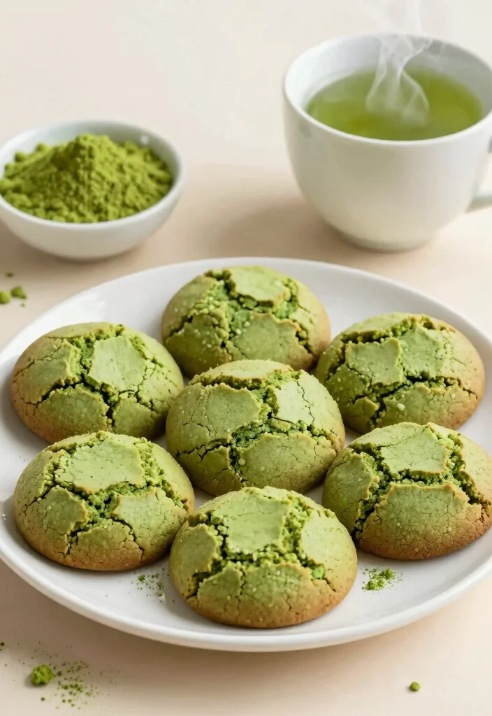 12 Delicious Gluten Free Keto Recipes for Clean Eating 10. Matcha Green Tea Cookies 0