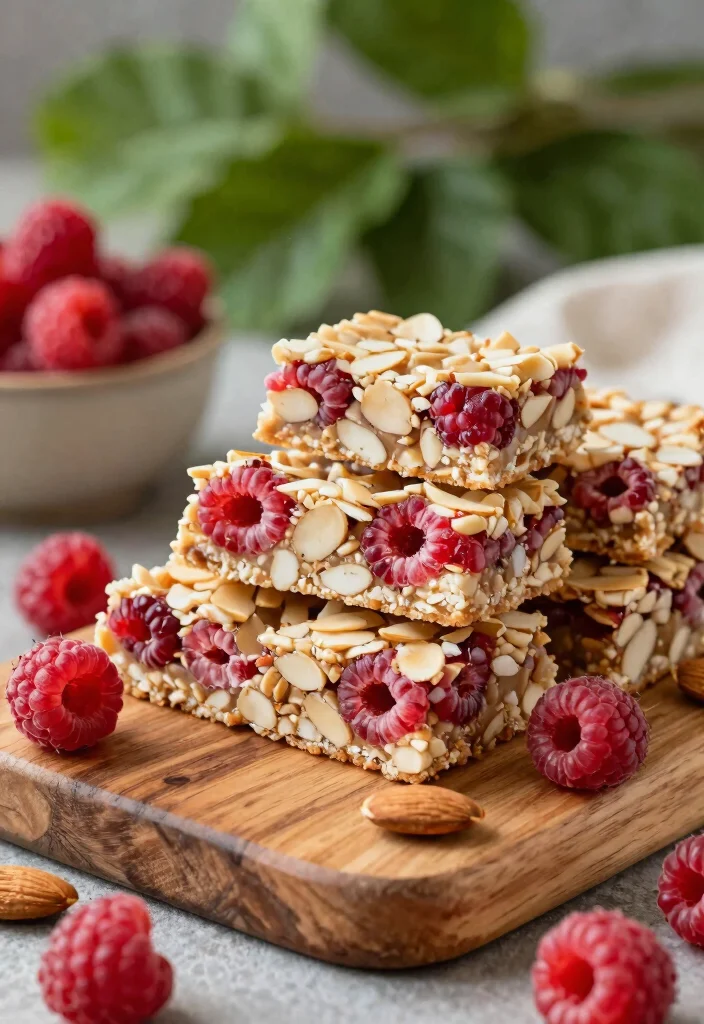 12 Delicious Gluten Free Keto Recipes for Clean Eating 12. Raspberry Almond Energy Bars 0