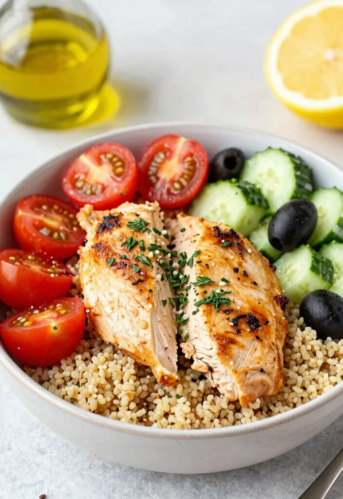 12 Easy Healthy Chicken Recipes Anyone Can Cook 14 12 Easy Healthy Chicken Recipes Anyone Can Cook 4. Mediterranean Chicken Quinoa Bowl 0