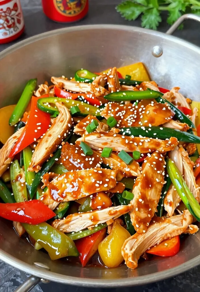 12 Easy Healthy Chicken Recipes for Weeknights 23 12 Easy Healthy Chicken Recipes for Weeknights 3. Teriyaki Chicken Stir Fry 0