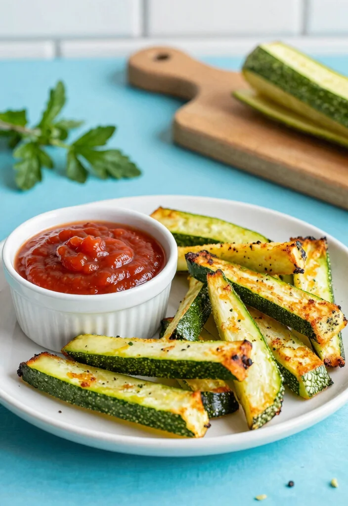 12 Easy Healthy Dinner Recipes for Weeknights 39 12 Easy Healthy Dinner Recipes for Weeknights 9. Baked Zucchini Fries with Marinara Dipping Sauce 0