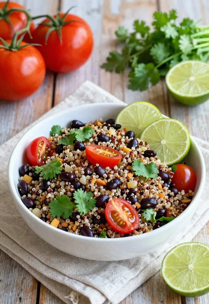 12 Easy Healthy Recipes Anyone Can Make 1 12 Easy Healthy Recipes Anyone Can Make 1. Quinoa Black Bean Salad 0 1