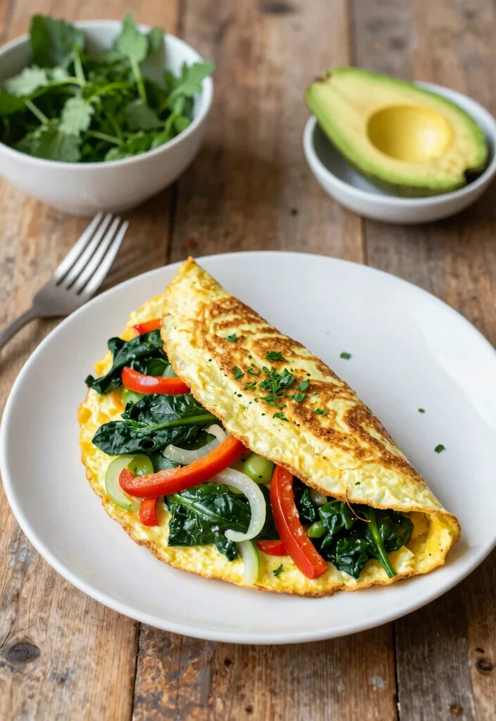 12 Easy Healthy Recipes Anyone Can Make 5 12 Easy Healthy Recipes Anyone Can Make 5. Veggie Packed Omelette 0 1